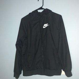 Black Nike Windbreaker